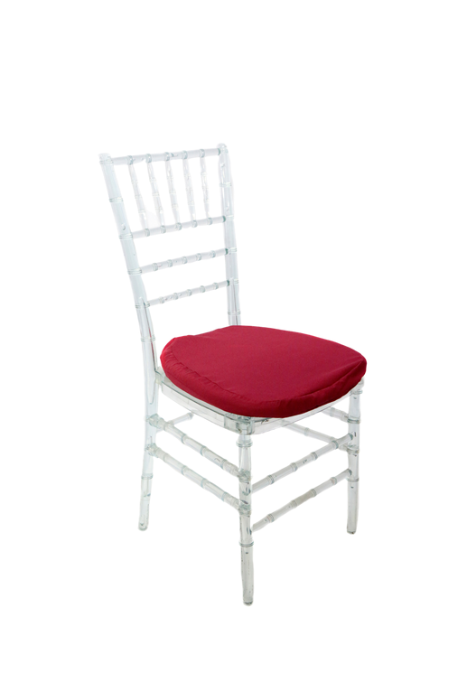 Cadeira Tiffany Cristal - Acento Vermelho
